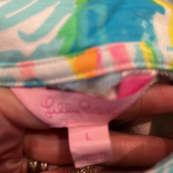 Lilly Pulitzer UPF 50+ Captain Popover in Multi Sea Salt & Sun Size Large NWT - Picture 9 of 10
